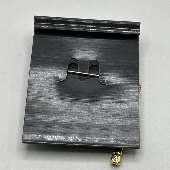 Realtor "SOLD" Dangling Shingle Rhinestone Professional Pin - 1 1/2 Inches - Picture 4 of 6